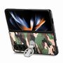 F�r Samsung Galaxy Z Fold5 5G Camouflage Schutzh�lle mit Ringhalter