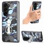 F�r Samsung Galaxy Z Fold5 5G Camouflage Schutzh�lle mit Ringhalter