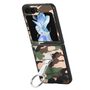 F�r Samsung Galaxy Z Flip5 5G Camouflage Schutzh�lle mit Ringhalter
