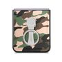 F�r Samsung Galaxy Z Flip5 5G Camouflage Schutzh�lle mit Ringhalter