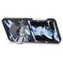 F�r Samsung Galaxy Z Flip5 5G Camouflage Schutzh�lle mit Ringhalter