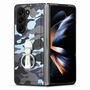 F�r Samsung Galaxy Z Fold5/Flip5 5G Camouflage Schutzh�lle + Ringhalter