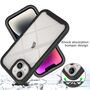 F�r Apple iPhone 15 Plus Schock robuste TPU/PC verst�rkte R�nder H�lle