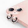 Fr Apple iPhone 15 / 15 Plus Schutzglas Kamera Linse HartGlas H9 Rosa