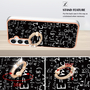 F�r Samsung Galaxy S23 FE Design Series TPU / PC Handy H�lle + Ring