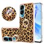 F�r Honor 90 Lite Design Series TPU / PC Handy H�lle Cover + Ring Neu