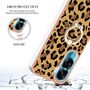 F�r Honor 90 Lite Design Series TPU / PC Handy H�lle Cover + Ring Neu