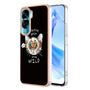 F�r Honor 90 Lite Design Series TPU / PC Handy H�lle Cover + Ring Neu