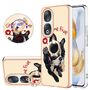 F�r Honor 90 5G Design Series TPU / PC Handy H�lle Cover Etuis + Ring
