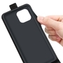 F�r Apple iPhone 15 Plus Fliptasche Schwarz H�lle Cover Tasche Case