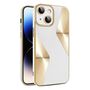 F�r Apple iPhone 15 Electroplating Silikon TPU Handy H�lle Schutz Wei�