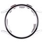 F�r Samsung Galaxy Watch 5 40mm SM-R900 LCD Rahmen Bezel Ersatzteil Reparatur Silber