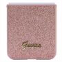 Guess Samsung Galaxy Z Flip5 Schutzh�lle Case Glitter Script Pink