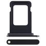 SIM + SIM Card Tray f�r Apple iPhone 15 Pro Ersatzteil Schwarz