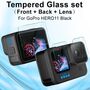 F�r GoPro HERO11 Schutzglas Set f�r Kamera Screens Komplettschutz Hart Glas Transparent