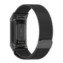 F�r Fitbit Charge 6 / 5 Metall Stahl Mesh Armband mit Magnetverschluss