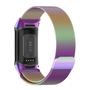F�r Fitbit Charge 6 / 5 Metall Stahl Mesh Armband mit Magnetverschluss