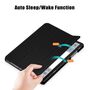 Fr Samsung Galaxy Tab A9 Plus 3folt Wake UP Smart Cover Tasche Etuis Hlle Lila