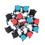 F�r Nintendo Switch 2-teiliges Joystick Set Linker Rechter Stick Ersatzteil Reparatur Blau