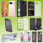 F�r Google Pixel 8a Cover Handy Tasche Etuis TPU Hart Glas Panzer Folie AUSWAHL