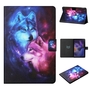F�r Samsung Galaxy Tab A9 Kunstleder Tablet Tasche H�lle Motiv 4