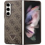 Guess Samsung Galaxy Z Fold5 H�lle Case 4G Diamond Triangle Braun