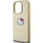 Hello Kitty Apple iPhone 15 Kitty Head Case Cover  Hlle MagSafe Gold