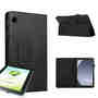 F�r Samsung Galaxy Tab A9 Kunst-Leder Tasche H�lle + Hart Glas