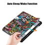 F�r Samsung Galaxy Tab A9 Plus 3folt Wake UP Smart Cover Tasche H�lle