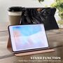 Fr Samsung Galaxy Tab S10 Plus FE Plus / S9 Plus FE Kunstleder Tasche