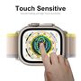 F�r Apple Watch Ultra 1 + 2 49mm 3D 0,3mm H9 Hart Glas Transparent 
