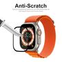 F�r Apple Watch Ultra 1 + 2 49mm 3D 0,3mm H9 Hart Glas Transparent 