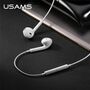 USAMS Lightning Stereo Kopfh�rer f�r Apple iPhone 7/8/X/XS/XS Max Wei�
