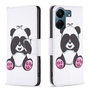 Fr Xiaomi Redmi 13C Kunstleder Handy Tasche Hlle Book Motiv 4 Case