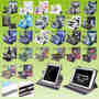 Fr verschiedene Tablet Modelle Tablet Motiv Muster 360 Grad Rotation Tasche Kunst-Leder Hlle Etuis Cover Schutz Case Zubehr