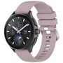 F�r Xiaomi Watch S3 hochwertiges Gl�nzend Silikon Ersatz Armband Lila