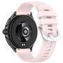 F�r Xiaomi Watch S3 hochwertiges Gl�nzend Silikon Ersatz Armband Pink