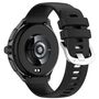Fr Xiaomi Watch S3 hochwertiges Silikon Ersatz Armband Schwarz