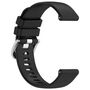 Fr Xiaomi Watch S3 hochwertiges Silikon Ersatz Armband Schwarz
