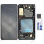 F�r Samsung Galaxy S21 Display Full OLED mit Rahmen Einheit Touch Ersatzteil Reparatur Schwarz