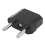 Reisenetzteil mit US zu EU-Stecker Ladeger�t Adapter Zubeh�r Schwarz 