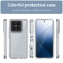 F�r Xiaomi 14 Pro TPU Acryl Schutz Handy H�lle Case Cover Transparent