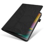 F�r Lenovo Tab P12 12.7 Zoll Baum Muster Kunstleder Schutz H�lle Cover Tasche Case Schwarz