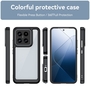 F�r Xiaomi 14 Pro TPU / Acryl Schutz Handy H�lle Case Cover Schwarz