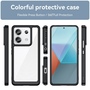 F�r Xiaomi Redmi Note 13 Pro Plus TPU Handy H�lle Case Cover Schwarz