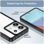Fr Xiaomi Redmi Note 13 Pro / Poco X6 TPU Acryl Handy Hlle Schwarz