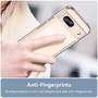F�r Google Pixel 8a TPU / Acryl Schutz Handy H�lle Case Transparent