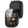 F�r Xiaomi Redmi Watch 4 Kunststoff Watch H�lle + Schutzglas Schwarz