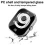 F�r Xiaomi Redmi Watch 4 Kunststoff H�lle + 3D Hartglas Transparent