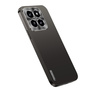 F�r Xiaomi 14 Feinmattes Metall Design Handy Schutz H�lle Schwarz